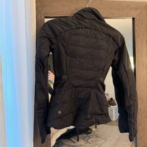 Lululemon Black Quilted Jacket